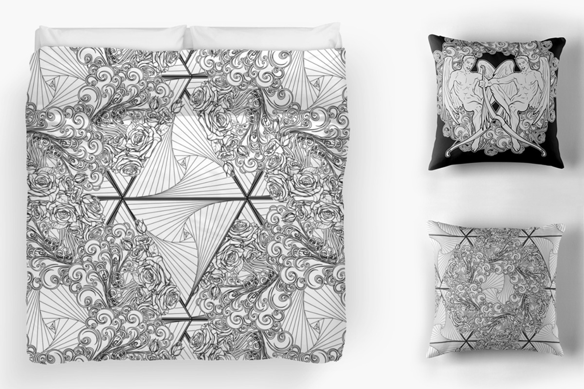 Inky Zodiac - Element of Air, a Decorative Illustration by AntonPix Studio (Photo 10 of 14)