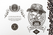 Roasted Coffee Branding Label, a Branding & Logo Template by The Design For Co. (Thumbnail 2 of 2)