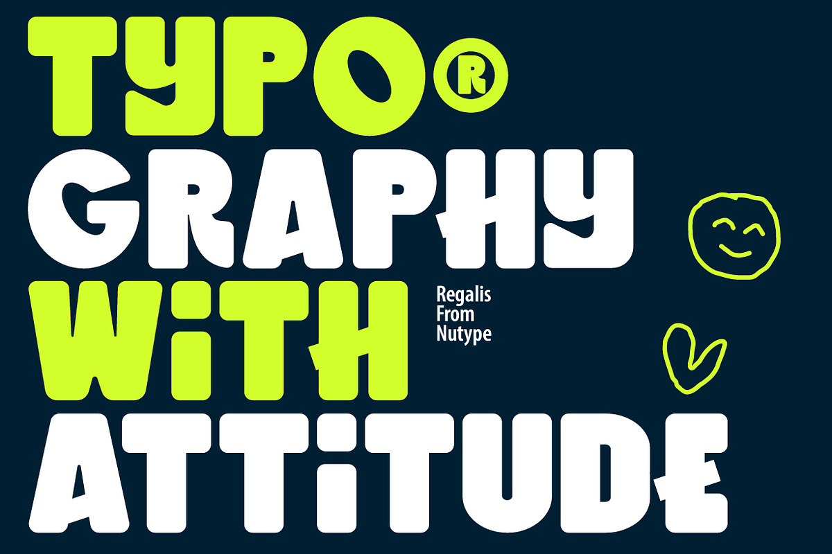 Regalis - Chunky Bold Type, a Sans Serif Font by NuType (Photo 4 of 12)