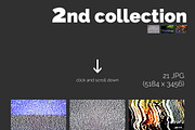 60 TV Glitch Textures, a Texture Graphic by Artem Vorotnikov (Thumbnail 8 of 9)