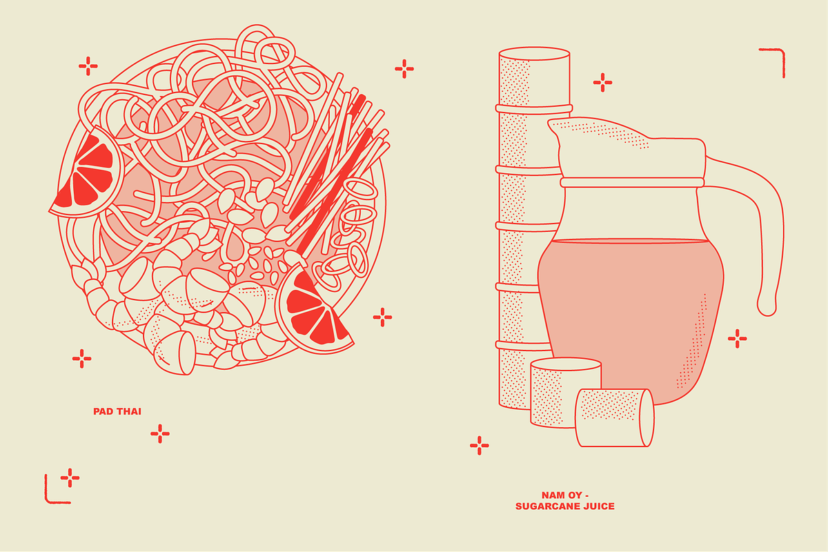 Thai Food Vector Illustrations, a Food Illustration by TheFoodAtlas (Photo 17 of 19)