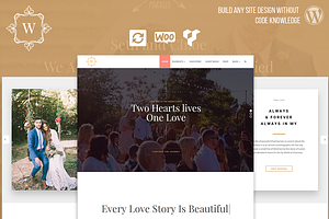 Wedding Event WordPress Theme, a WordPress Template by Visualmodo
