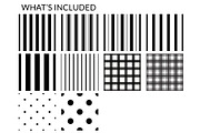 Procreate Pattern Brushes, a Pattern Graphic by Art by Lin (Thumbnail 2 of 5)