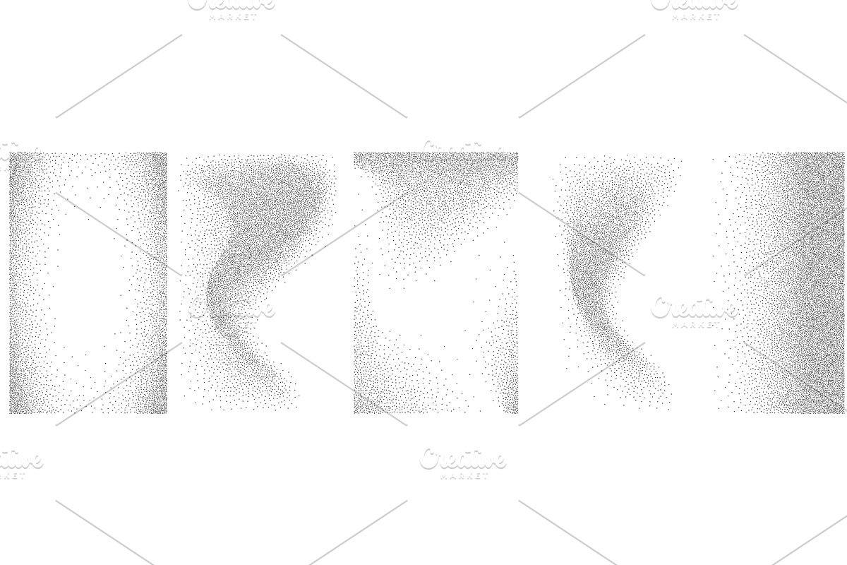 Vector Abstract Stipple Noise Effect, a Texture Illustration by Marinstri