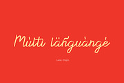 Dacilla Script, a Script Font by Crenadhif Studio (Thumbnail 7 of 15)