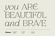 Elanor - Retro Font Classy Elegant, a Serif Font by Dirtyline Studio (Thumbnail 15 of 17)