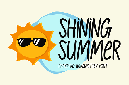 Shining Summer Typeface