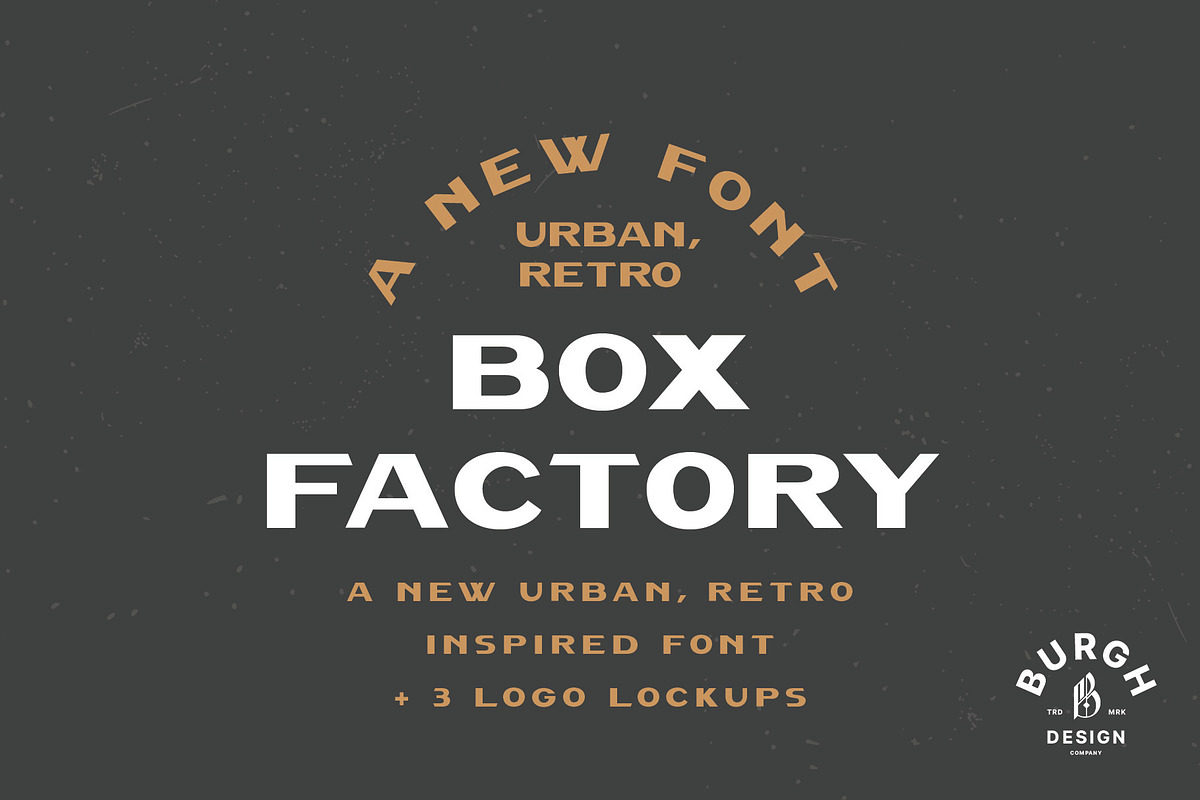 Box Factory - Vintage Sans Serif