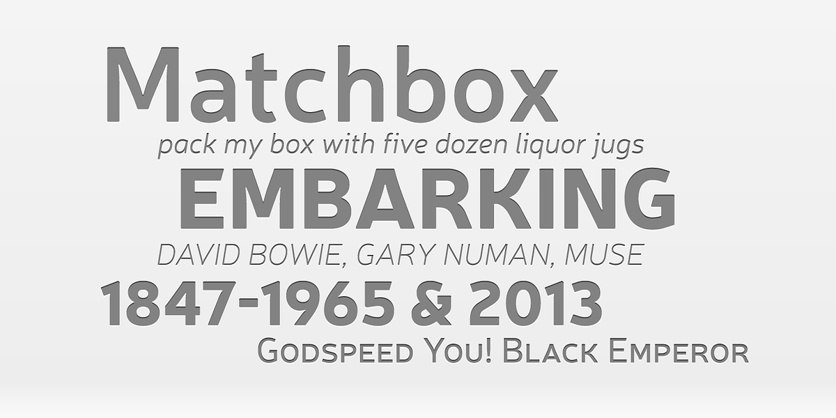 Neris, a Sans Serif Font by Eimantas Paskonis (Photo 4 of 9)