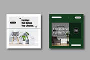 Modern Furniture Sale Social Media, a Social Media Template by MightyDesign (Thumbnail 5 of 8)