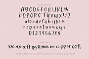 Sweetpea Handwriting Font, a Handwritten Font by Beck McCormick (Thumbnail 10 of 10)