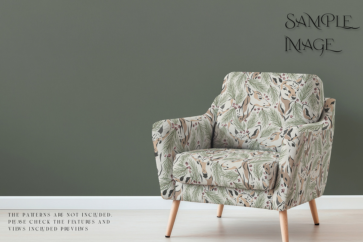 Armchair Upholstery Mockup, a Product Mockup by mock-ups (Photo 9 of 15)