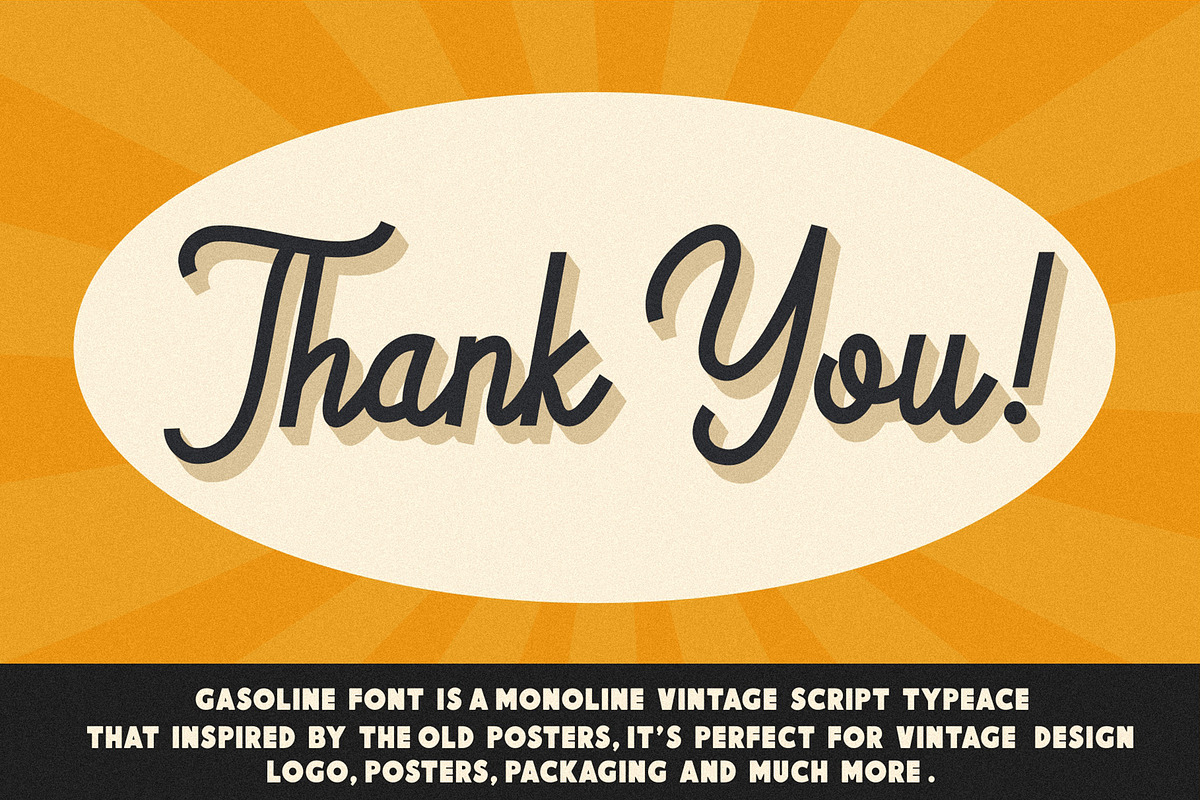 Gasoline Font, a Script Font by HRDR (Photo 7 of 7)