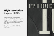Wrinkled Papers and Plastics Mockups, a Poster Template by Mocku (Thumbnail 4 of 13)