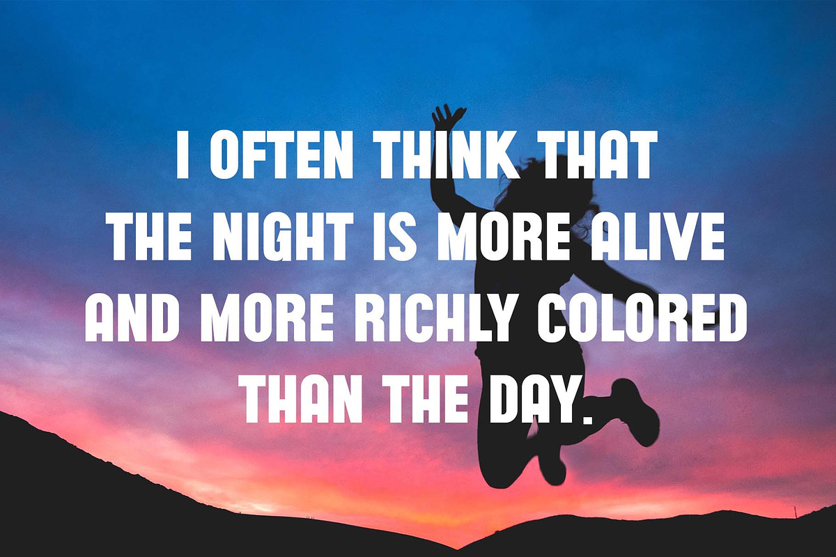 Those Modern Sans Serif Font, a Sans Serif Font by Perfectype (Photo 2 of 4)