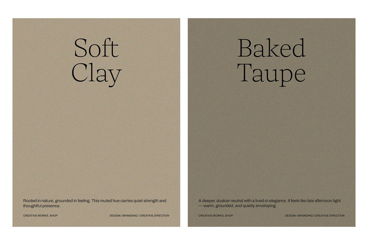 6 Bare Beige Grain Backgrounds, a Texture Graphic by CREATIVE WORKS. (Photo 4 of 5)