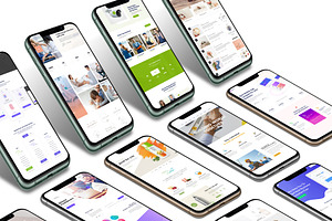 ALL 3D iPHONE MOCK-UP BUNDLE VOL-I3
