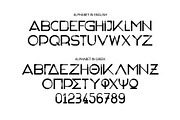 GNF UNEVEN DISPLAY sans serif font, a Sans Serif Font by george.nikolaidis (Thumbnail 2 of 6)