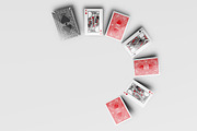 Poker Card Playing Mockups, a Print Template by Kongkow (Thumbnail 7 of 10)