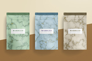 Marbled: 80 Gold Flecked Textures