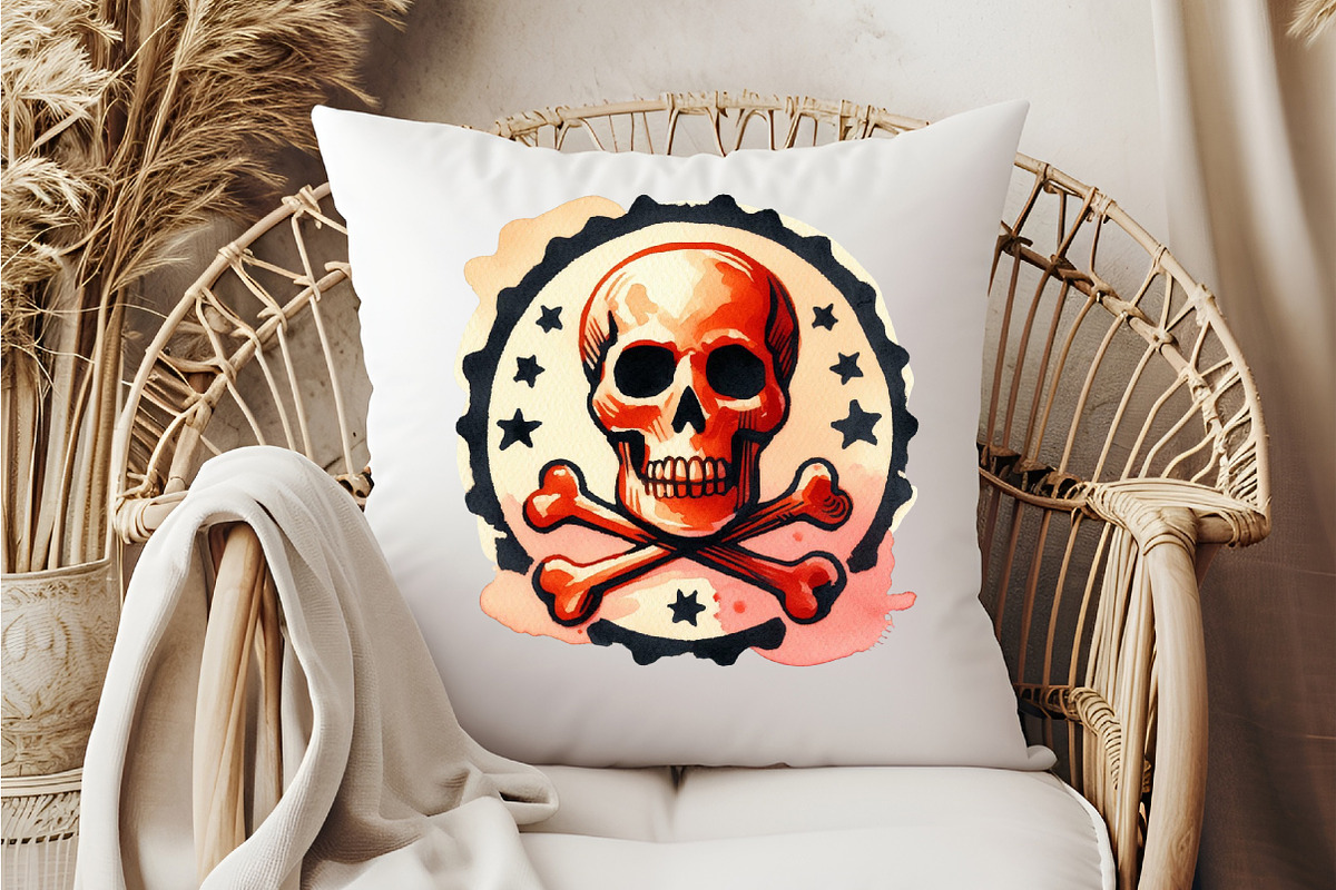 Halloween stamp  Clipart, an Illustration by DreamCafeArt (Photo 6 of 7)