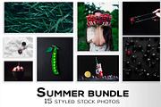 Summer styled stock photo bundle, a Social Media Template by Elijah (Thumbnail 1 of 4)