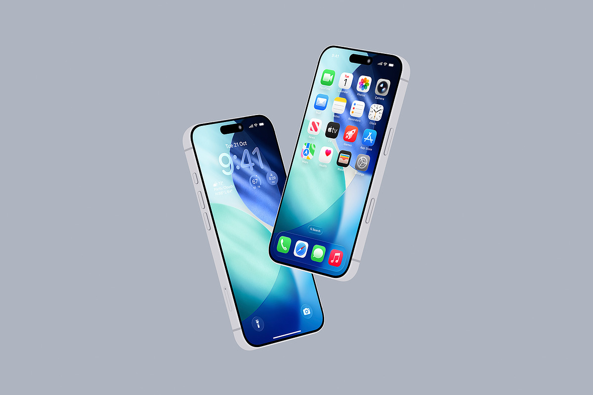 iPhone 17 Pro Vector - 24 Mockups, an iPhone Mockup by Asylab (Photo 46 of 48)