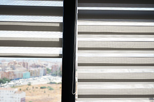 Symmetrical Window Blinds With