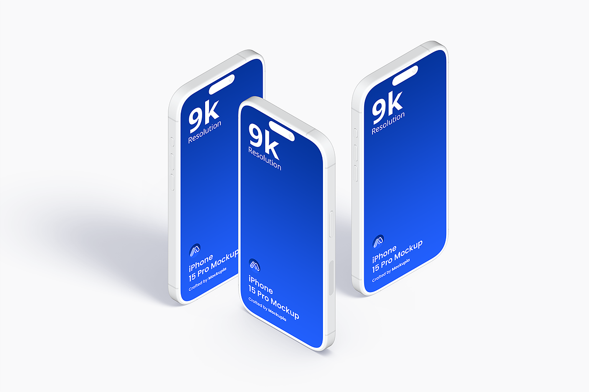 Clay iPhone 15 Pro Mockup Vol 2, an iPhone Mockup by Mockupia (Photo 13 of 13)