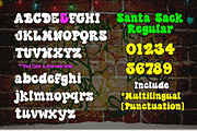 Santa Sack, a Sans Serif Font by BBtypeStudios (Thumbnail 9 of 10)