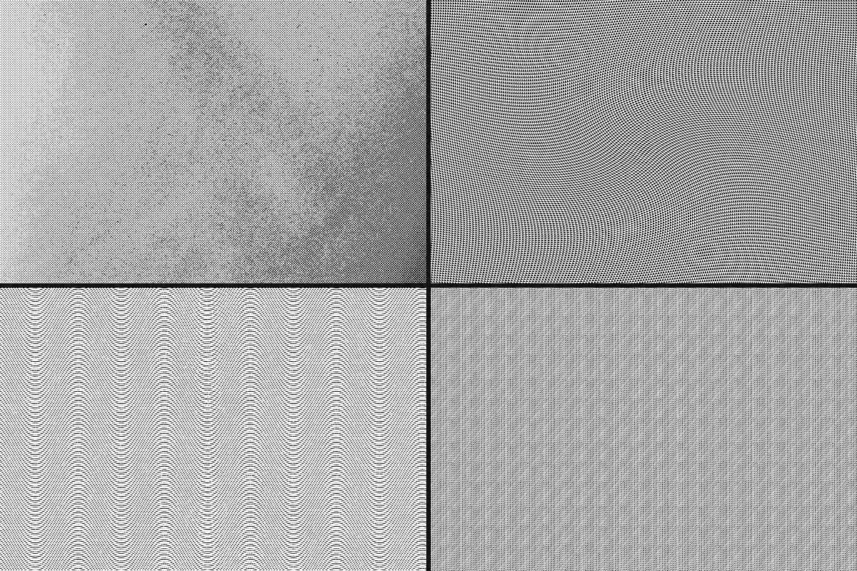 20 Halftone Xerox Effect Overlay
