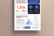 Company Fact Sheet Template, a Flyer Template by MightyDesign (Thumbnail 5 of 8)
