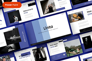 Linta – Business PowerPoint Template, a Presentation Template by Ink Gallery