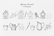 Garden story - Spring line art, an Illustration by Navenzeles (Thumbnail 3 of 14)