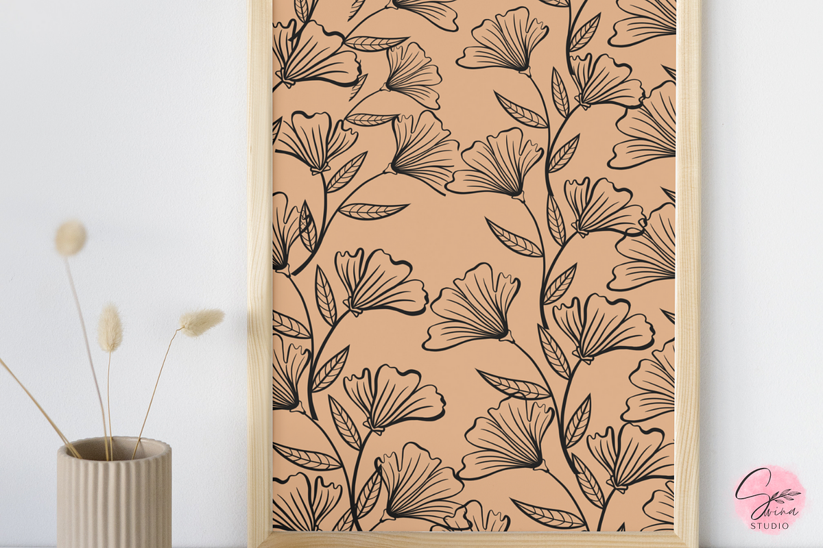 Floral Wall Art Wall Art Packs, a Poster Template by SWINA STUDIO (Photo 3 of 3)