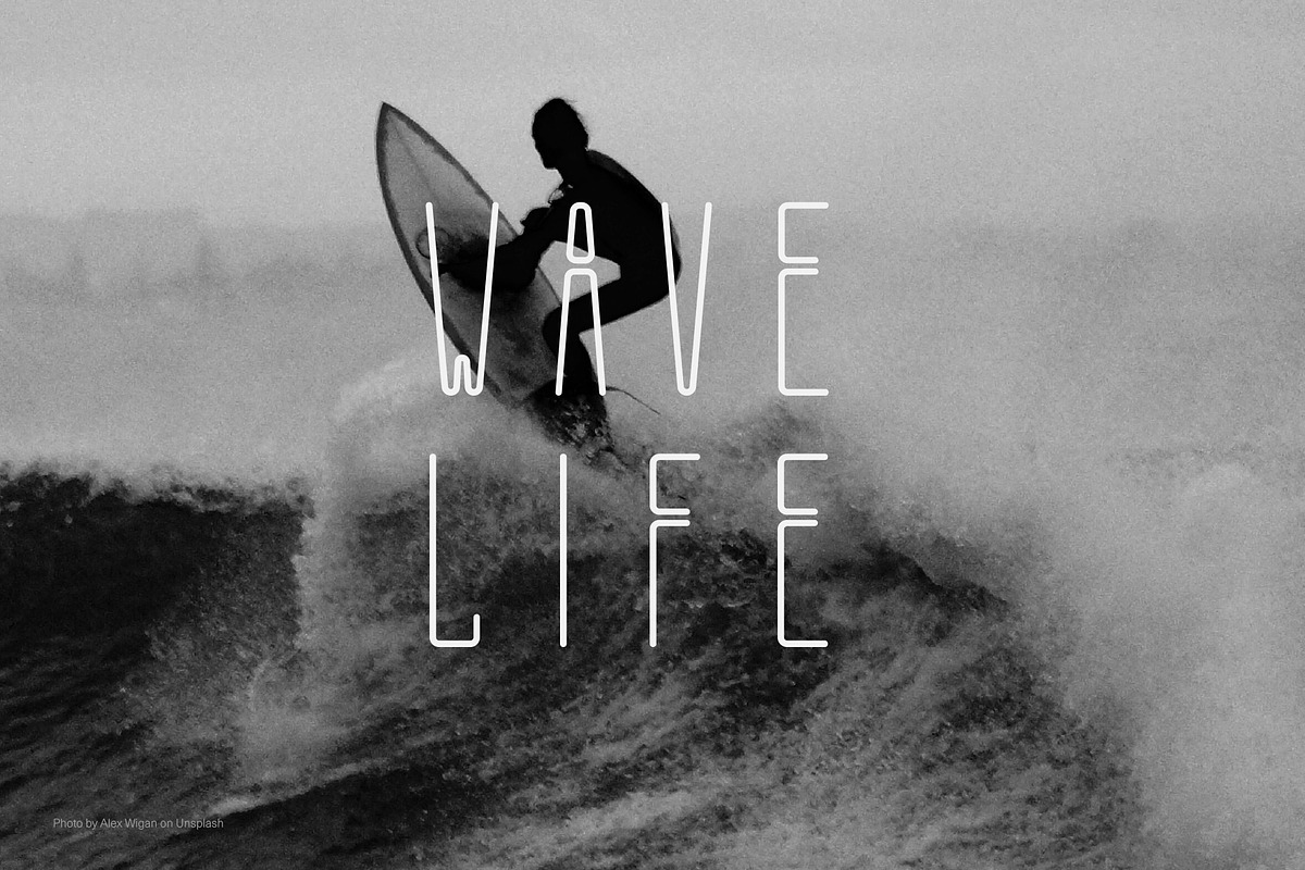 Namas Typeface preview 8