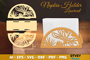 Dragonfly Napkin Holder Lasercut, an Object Graphic by OTVEY DESIGN (Thumbnail 3 of 13)