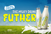 Kastrie - Milk Display Font, a Sans Serif Font by twinstd (Thumbnail 8 of 9)