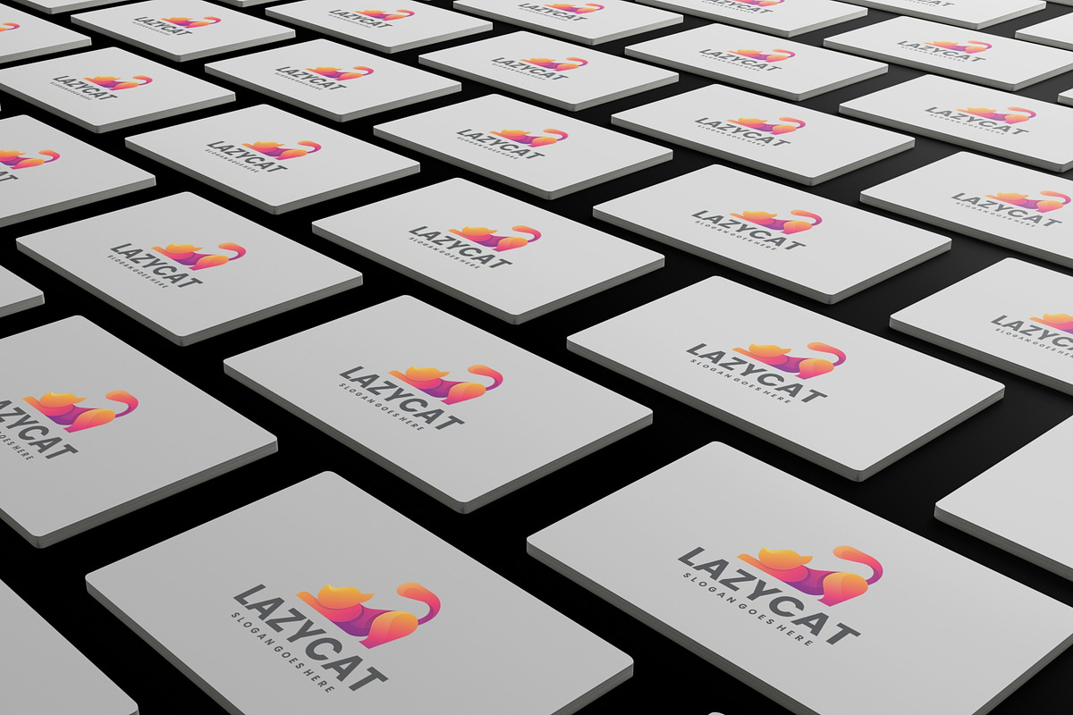 Gradient Modern Cat Logo Design, a Branding & Logo Template by Artnivora.Std (Photo 3 of 3)