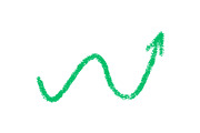 Crayon Doodle Chalk Arrow Sign, an Object Illustration by Elena Pimukova (Thumbnail 16 of 27)