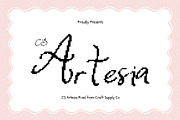 CS Artesia Pixel, a Script Font by Craft Supply Co. (Thumbnail 1 of 8)