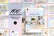 IRIS Course Creator Instagram Posts, a Social Media Template by Creatif Foundry (Thumbnail 1 of 8)