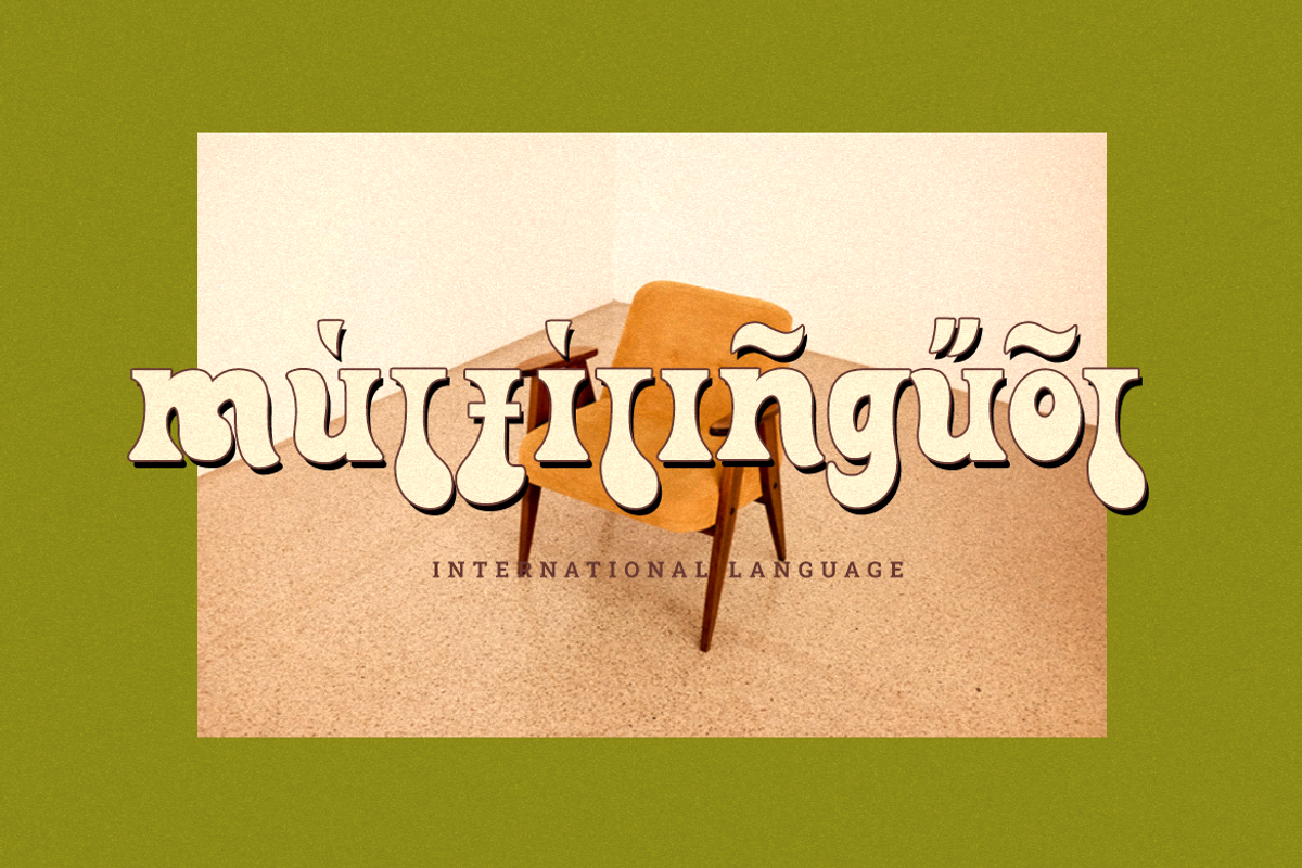 Retrock Vintage Curly, a Font by Creatype Studio (Photo 6 of 10)