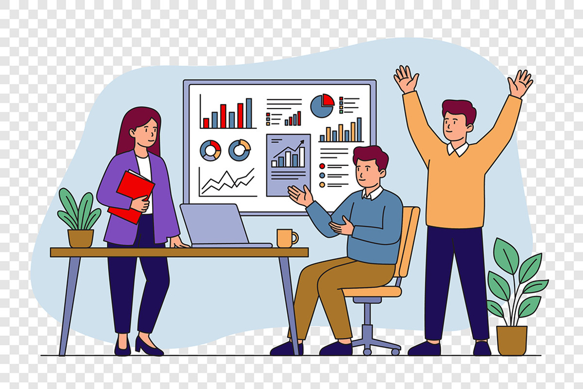 Business Growth Presentation, a Work Illustration by Partikusi Design (Photo 3 of 3)