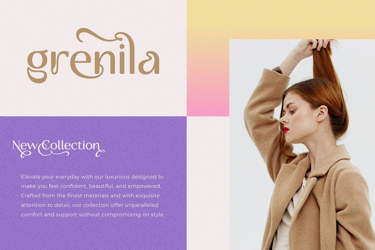 Glowing || Unique Display Sans Serif, a Sans Serif Font by BrandSemut (Photo 2 of 10)