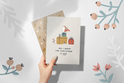 Scandi Christmas: map & card creator, a Decorative Illustration by Olia (Thumbnail 14 of 19)