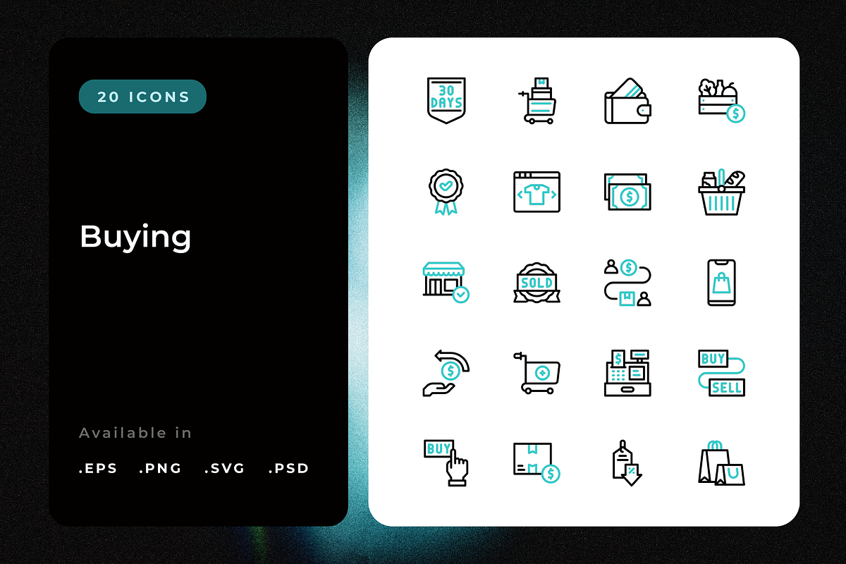 Buying Icons, an Icon by Wencory