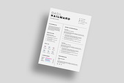 Professional Resume Template, a Resume Template by slidestock55 (Thumbnail 3 of 4)