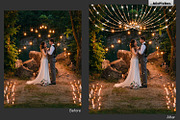 Christmas Lights Golden Glow, a Layer Style Add-On by MixPixBox (Thumbnail 4 of 12)