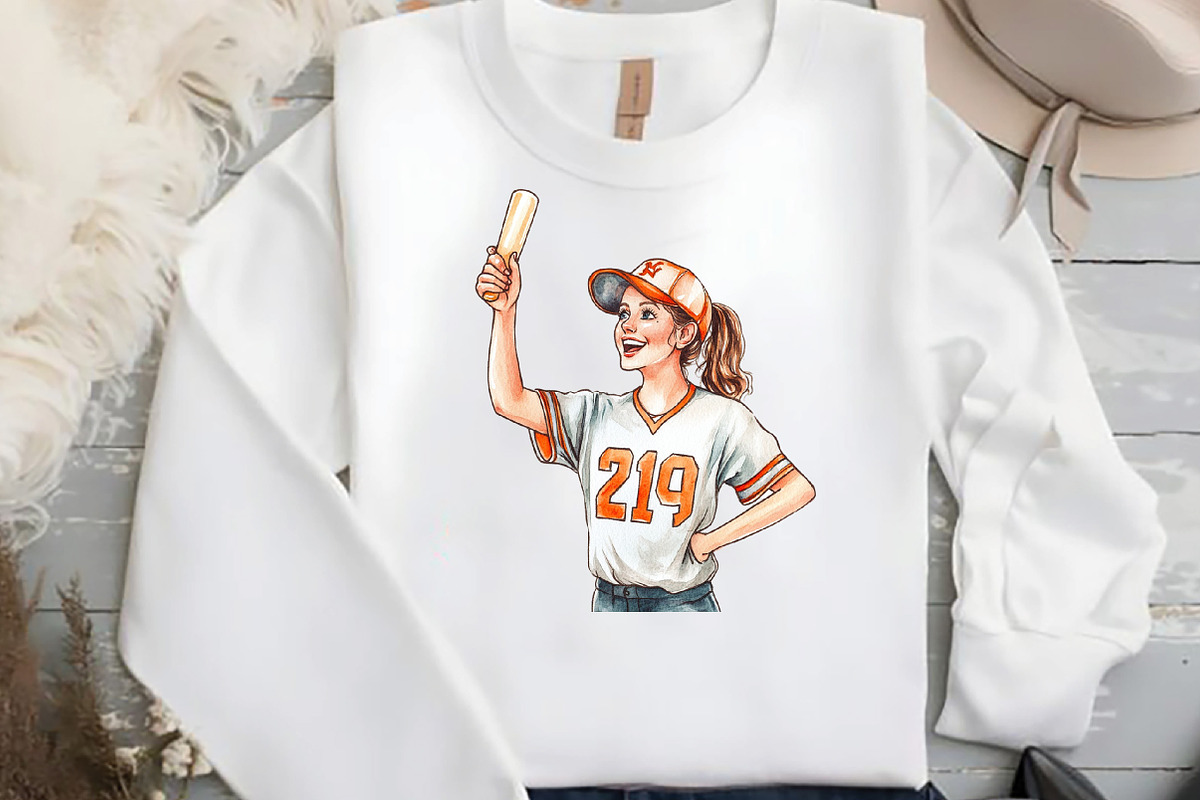 Baseball Family clipart, an Illustration by DreamCafeArt (Photo 5 of 7)